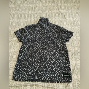 Calvin Klein medium polo, gray, mens